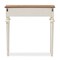 Baxton Studio Marquetterie Oak and White Finish Wood Two-Tone Console Table 133-7190 - alternate 8